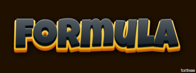 Formula Text Effect