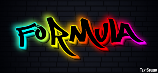 Formula Text Effect