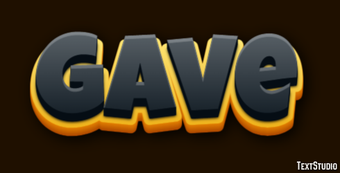 Gave Text Effect