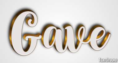 Gave Text Effect