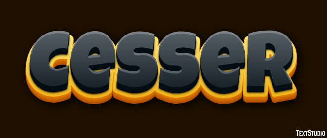 Cesser Text Effect
