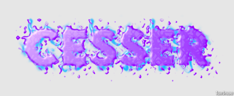 Cesser Text Effect