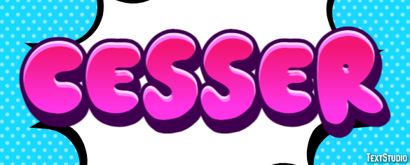 Cesser Text Effect