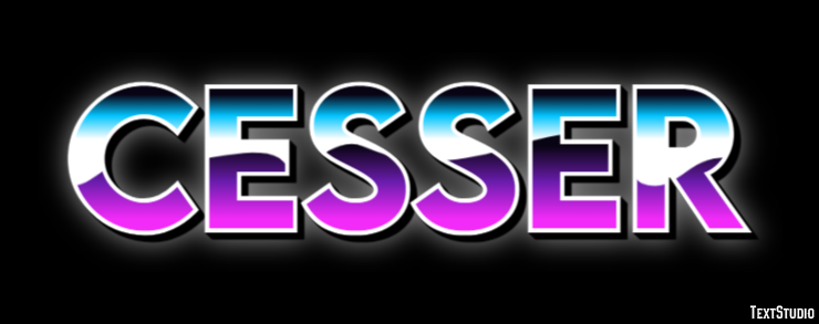 Cesser Text Effect