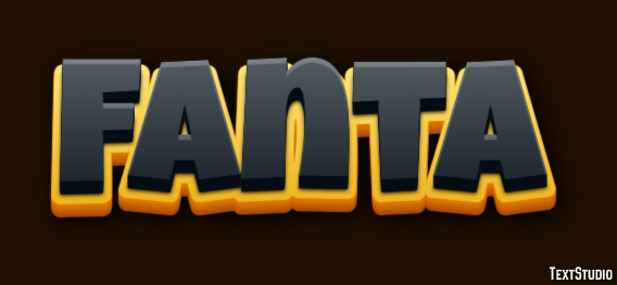 Fanta Text Effect