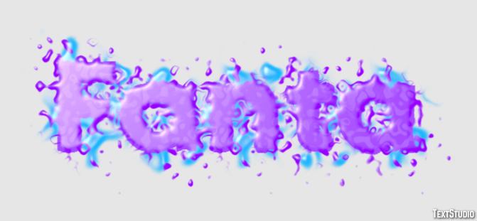 Fanta Text Effect