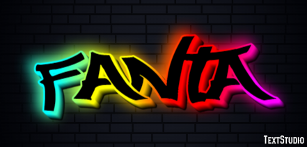 Fanta Text Effect