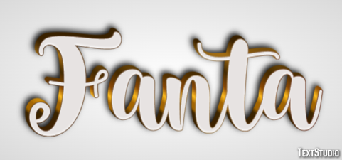 Fanta Text Effect