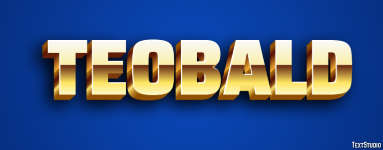 Teobald Efekt tekstowy