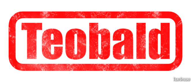Teobald Efekt tekstowy