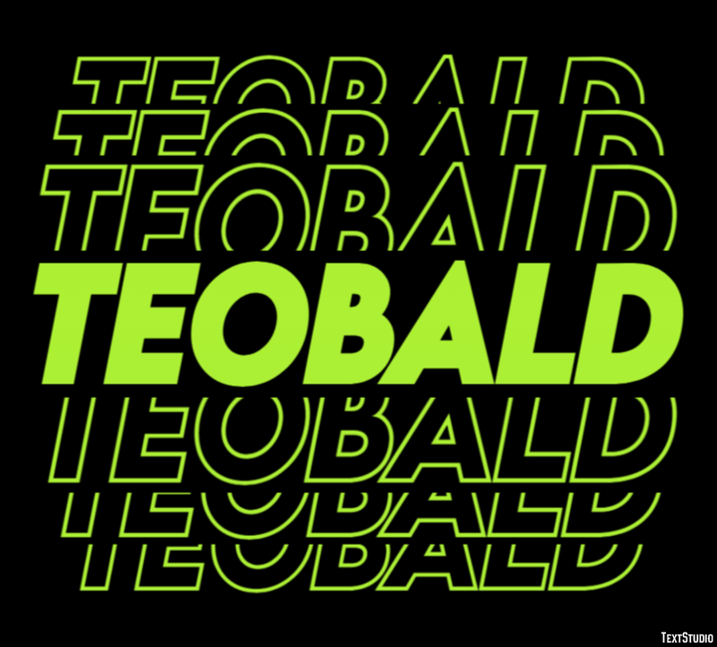 Teobald Efekt tekstowy