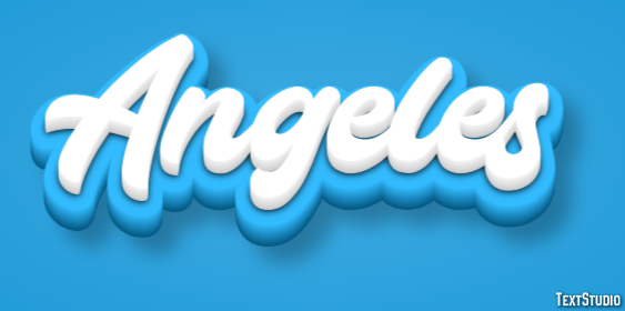 Angeles Text Effect