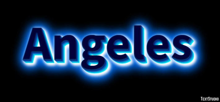 Angeles Text Effect