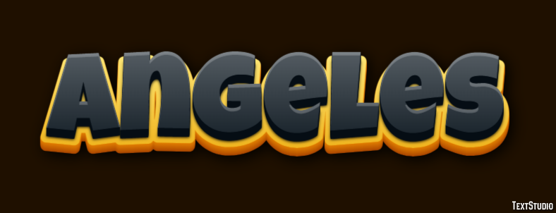 Angeles Text effect