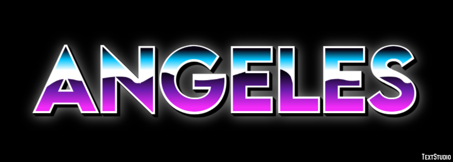 Angeles Text Effect