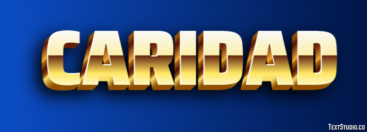 Caridad Efecto de Texto