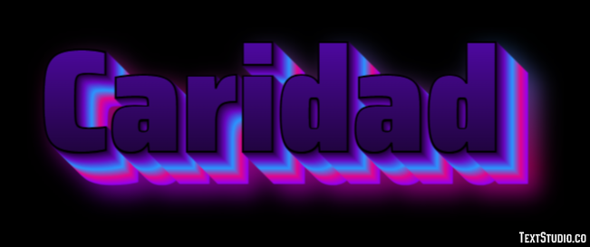 Caridad Efecto de Texto