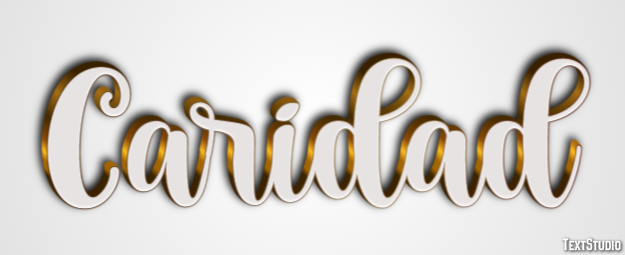 Caridad Efecto de texto