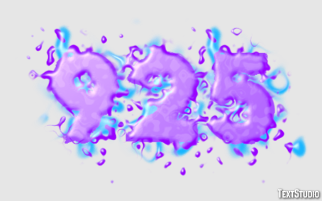925 Text Effect