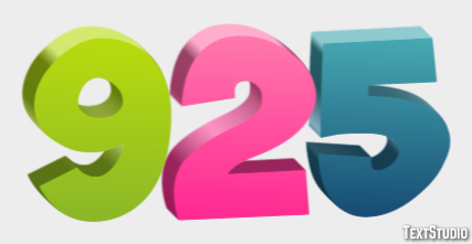 925 Text Effect