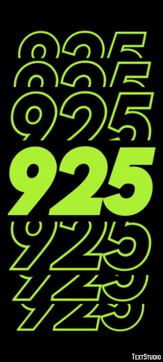 925 Text Effect