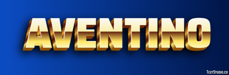 Aventino Effetto testo