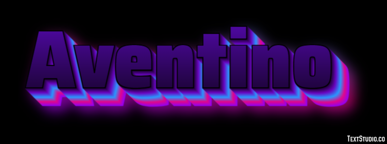 Aventino Effetto testo