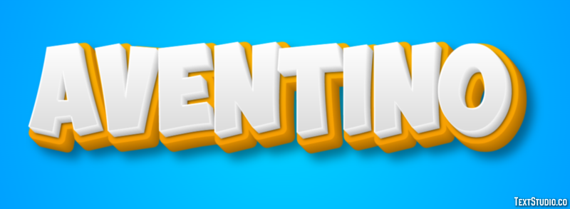 Aventino Effetto testo