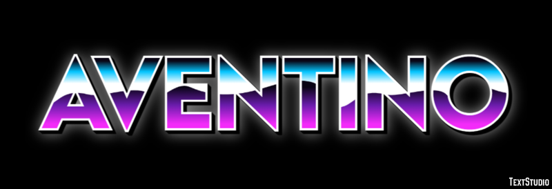 Aventino Effetto testo