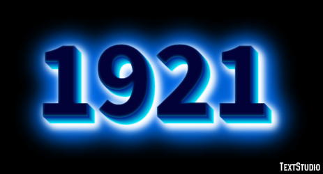1921 Effetto testo