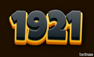 1921 Effetto testo