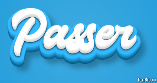 Passer Effet de Texte
