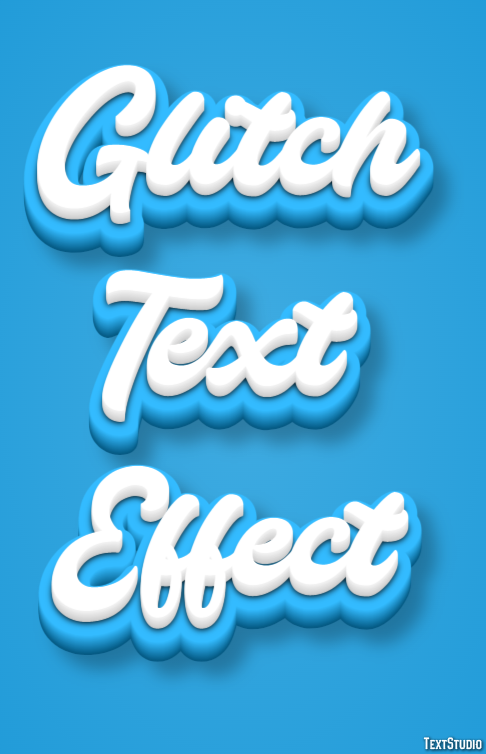 Glitch Text Effect Metin efekti