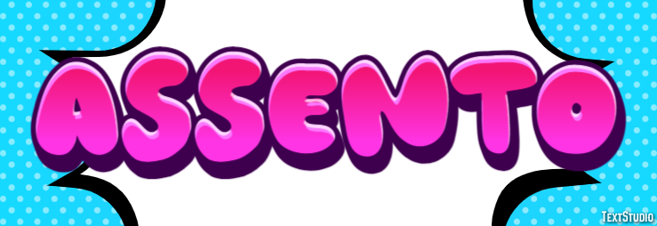 Assento Efeito de texto