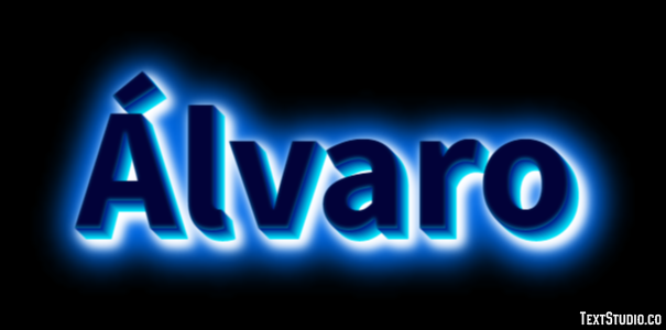 Álvaro Texteffekt