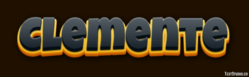 Clemente Text Effect