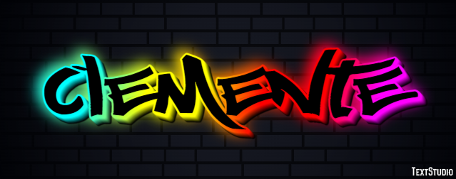 Clemente Text Effect