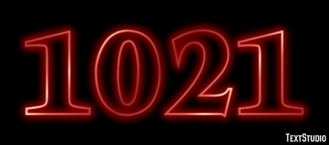 1021 Text Effect