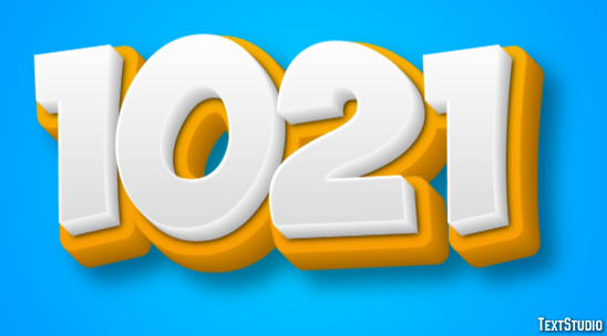 1021 Text Effect