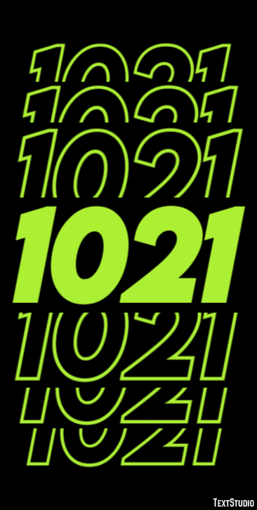 1021 Text Effect