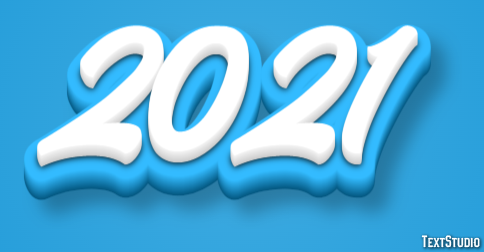 2021 Efekt tekstowy