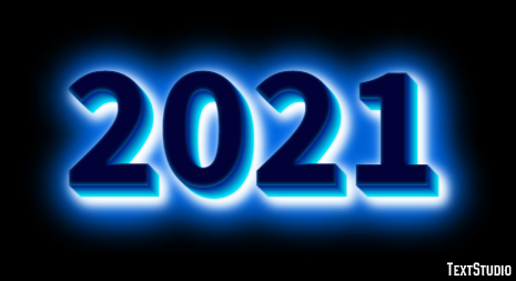 2021 Efekt tekstowy