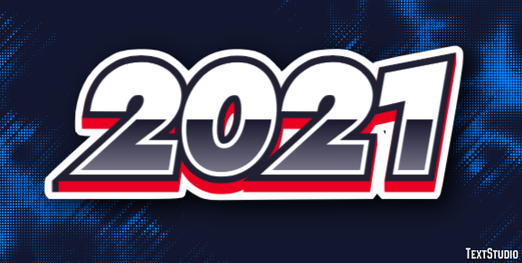 2021 Efekt tekstowy