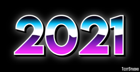 2021 Efekt tekstowy