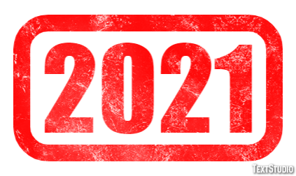 2021 Efekt tekstowy