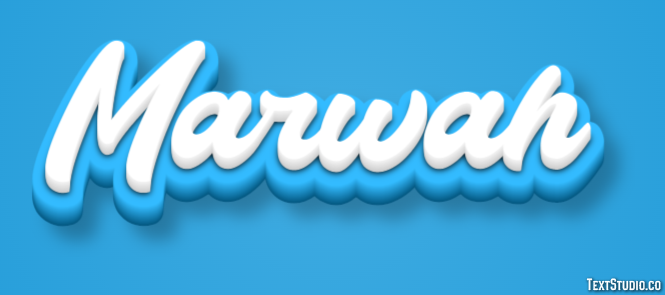 Marwah Effet de Texte