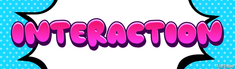 Interaction Text Effect