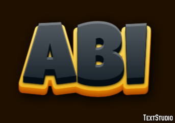 Abi Text Effect