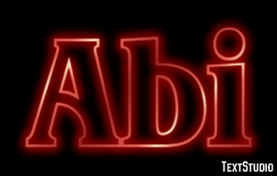 Abi Text Effect