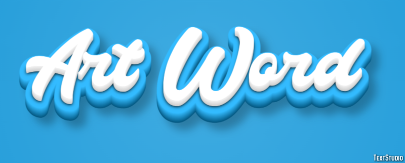 Art Word Text Effect